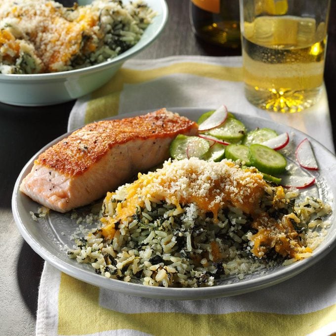 Slow-Cooker Spinach & Rice