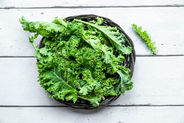 fresh organic kale