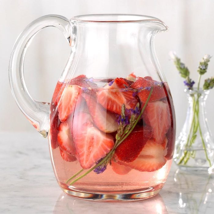Strawberry-Lavender Infused Water
